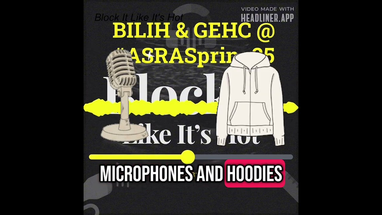 BILIH at ASRASpring25 Episode 1 introduction #asraspring25 #podcast