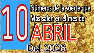 10 Lucky Numbers For April 2026  Numbers For Today 