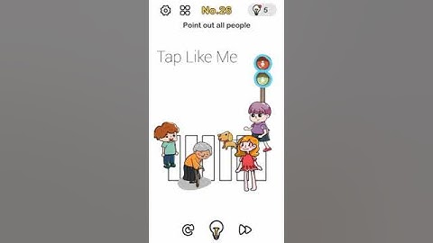 Brain Out Level 26 Solution | Point Out All People.