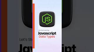 🖥️ JavaScript Data Types Explained! 🚀||#shorts #shortsvideo #js #coding #design #animation #fyp #ai