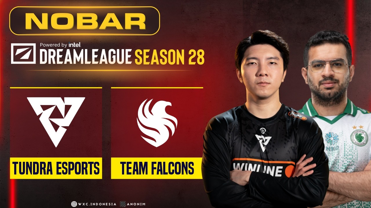 TUNDRA vs FALCONS - DreamLeague Season 28  - GROUP STAGE @VEENOMONDOTA @AvilleYTTA