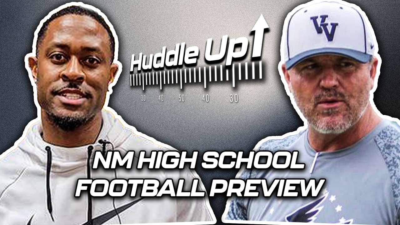 Huddle Up! NM High School Football Preview - St. Pius' Coach Flakes and Volcano Vista's Coach Wallin