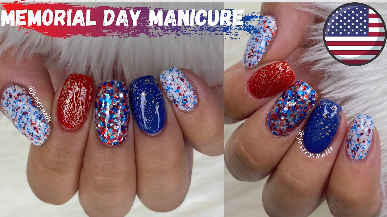 MEMORIAL DAY MANICURE| REVEL NAIL