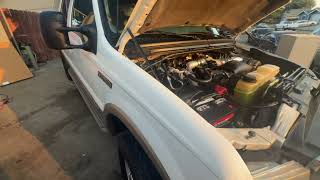 2001 Ford Excursion Powerstroke Cold start