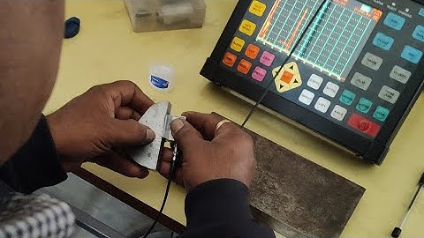 angle probe range calibration & probe angle & sensitivity .