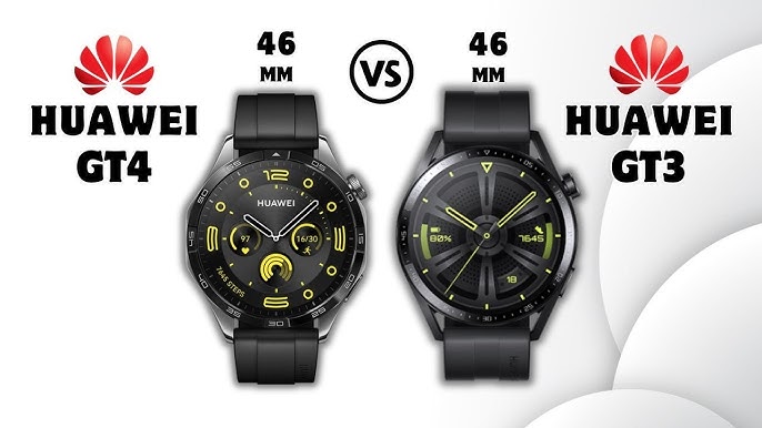 Huawei Watch GT 4 VS Huawei Watch GT 3 - YouTube