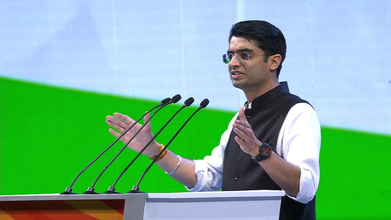 Jaiveer Shergill Speech at the Congress Plenary Session 2018 - YouTube