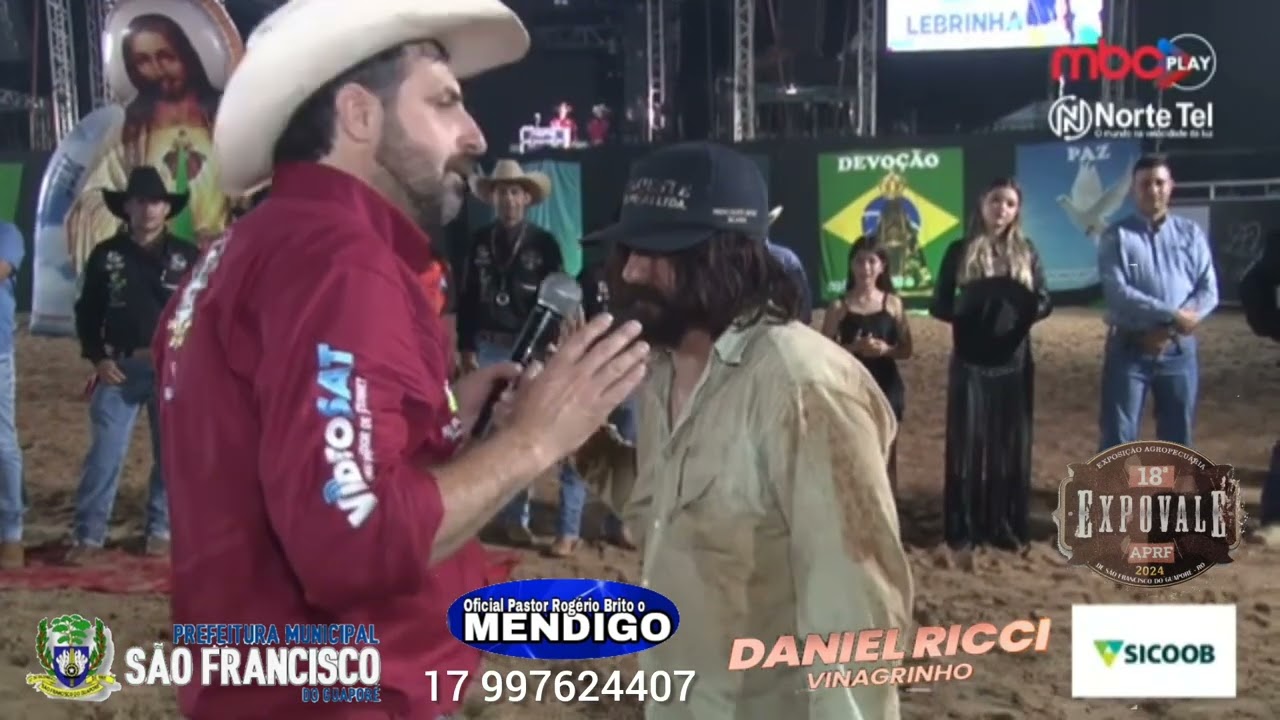 Pastor Mendigo Rogério Brito em Rondônia - Brasil