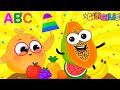 Learn Fruits Colors ABC Giligilis Happy Songs For Smart Kids Sing Dance Smile