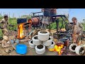 How we made brake drums for semi truck from cast iron scrap  mass production process of brake drum