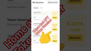 Home Coin and APT coin Token Voucher redeem process #coin #tokenvoucher #home #apt