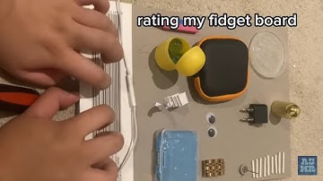 rating my first fidget boards! ASMR compilation