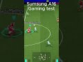 Samsung A16 Gaming Test | eFootball Performance Review