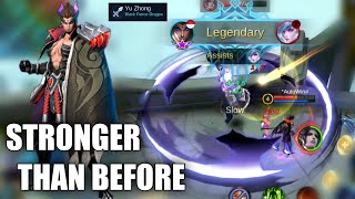 STRONGER THAN BEFORE !! NEW HERO YU ZHONG GAMEPLAY - MOBILE LEGENDS