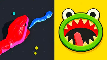 Hole.io vs Snake Clash - All Levels Gameplay (Android,iOS) Part 1