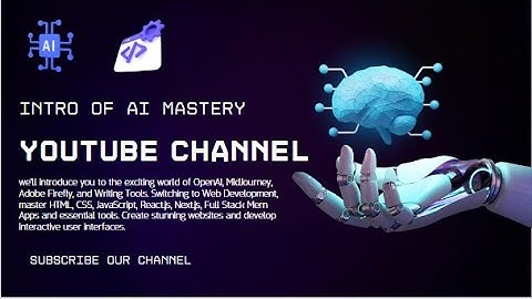 Artificial Intelligence Course | Web development Course | Subscribe Our Channel Now #chatgpt