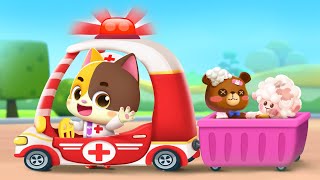 Toy Doctor Song | Ambulance Rescue Team | The Best Professions Song | Kids Songs | Mimi and Daddy