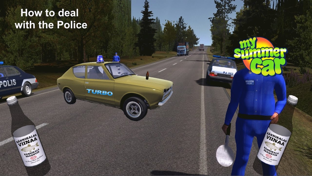 How to deal with a Police control | My Summer Car