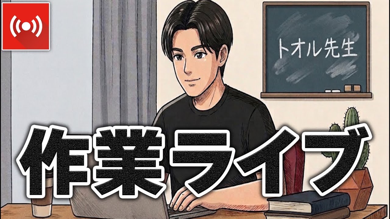 【作業ライブ】1時間で全て終わらせる。