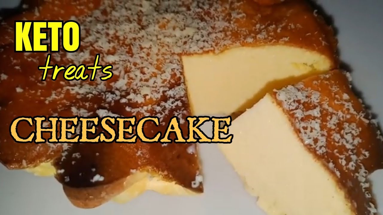 KETO BURNT CHEESECAKE ALMOND FLOUR YouTube