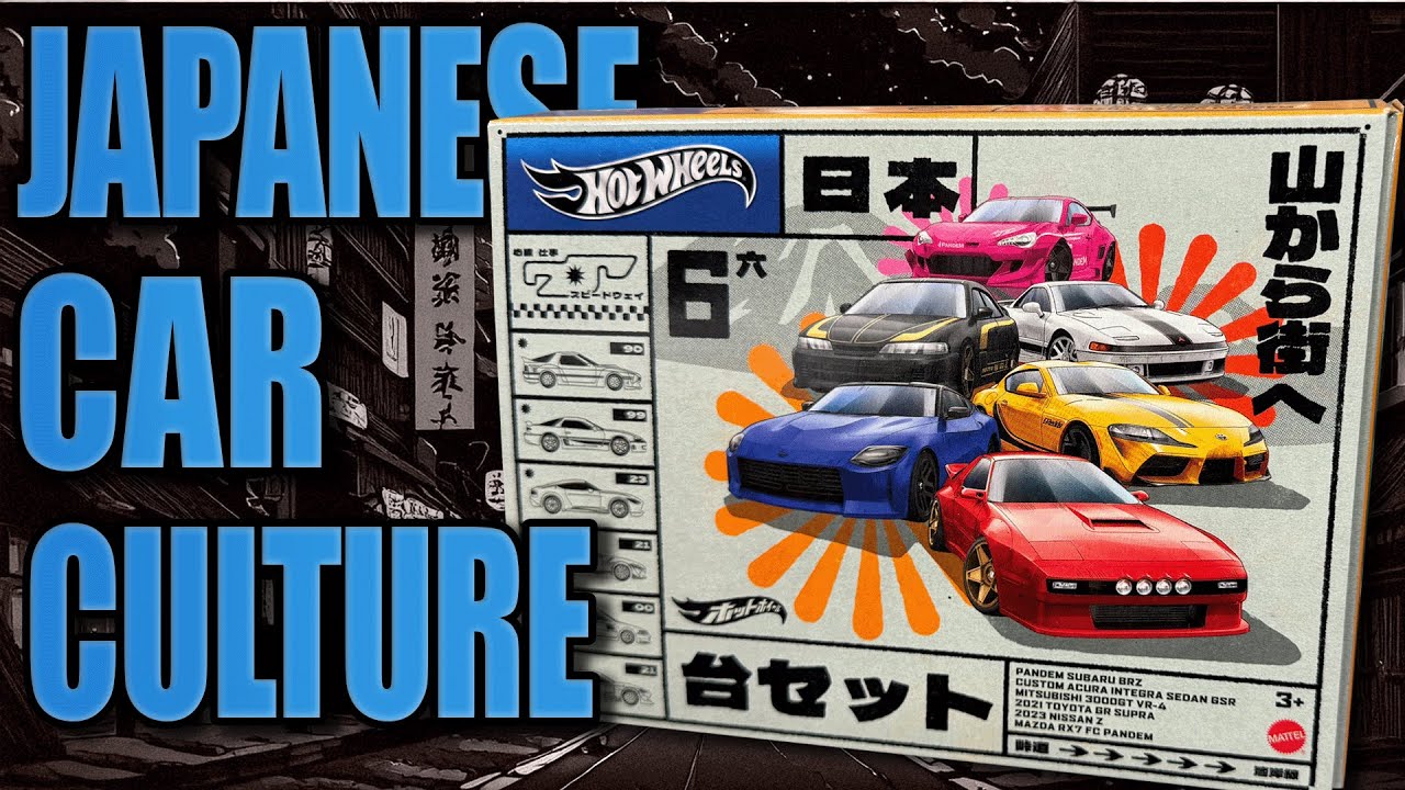 Opening the Hot Wheels Japanese Car Culture Set! - YouTube