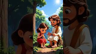 Forgiving helps your heart feel lighter 💛 #Forgive #BibleForKids #ChristianFaith #AnimatedBible #Lea