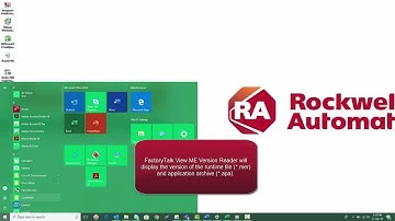 PanelView Plus and FactoryTalk View ME v11.00 Application Version Information