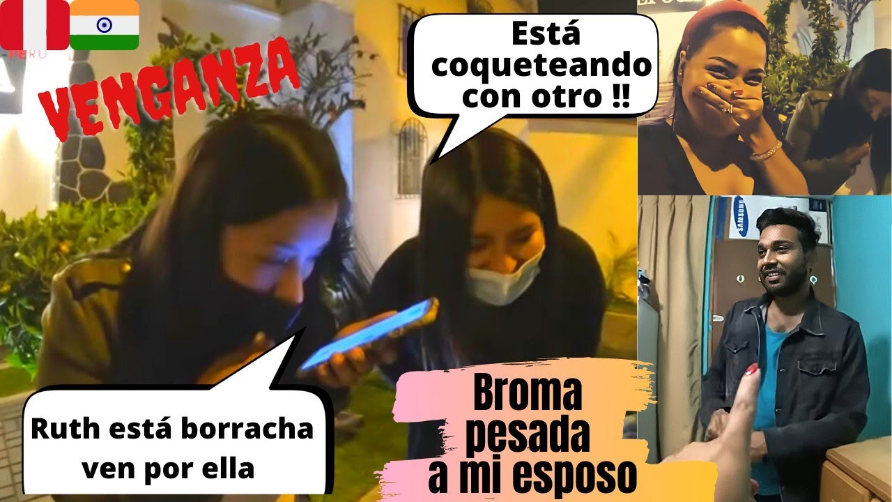 BROMA PESADA A MI ESPOSO !! MI VENGANZA 😜