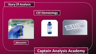 عد كرات الدم البيضاء فى السائل النخاعى E167. CSF Hematology (TLC manual count in csf) pleocytosis