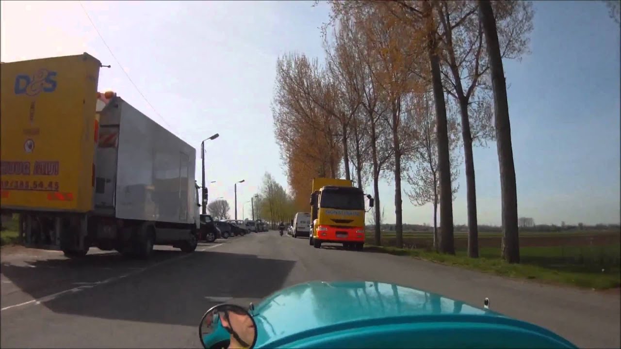 Velomobile Quest 85 on a trip to Antwerp and back. 88km. Part 3