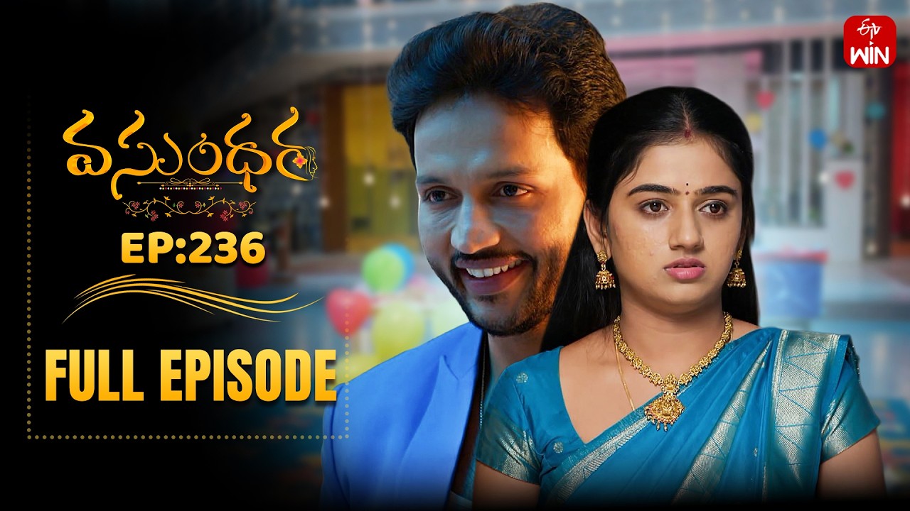 Vasundara | 2nd March 2026 | Full Episode No 236 | ETV Telugu