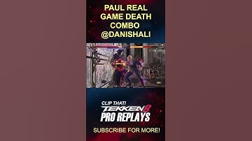 Paul Phoenix Real Game Death Combo Comeback @DanishAli #tekken8 #paulphoenix  #gaming