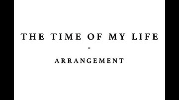 The Time Of My Life - String Quartet, Bass, Guitar & Vocals (sheet music)