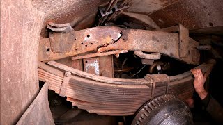 Welding Broken Frame and TLC on Chevy C30 Wrecker  NNKH