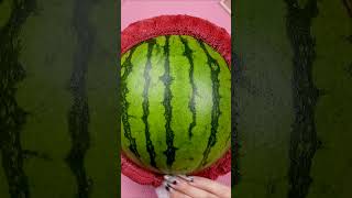 Satisfying makeup on Fruit #makeup