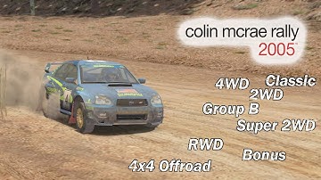 Colin McRae Rally 2005 | All Cars