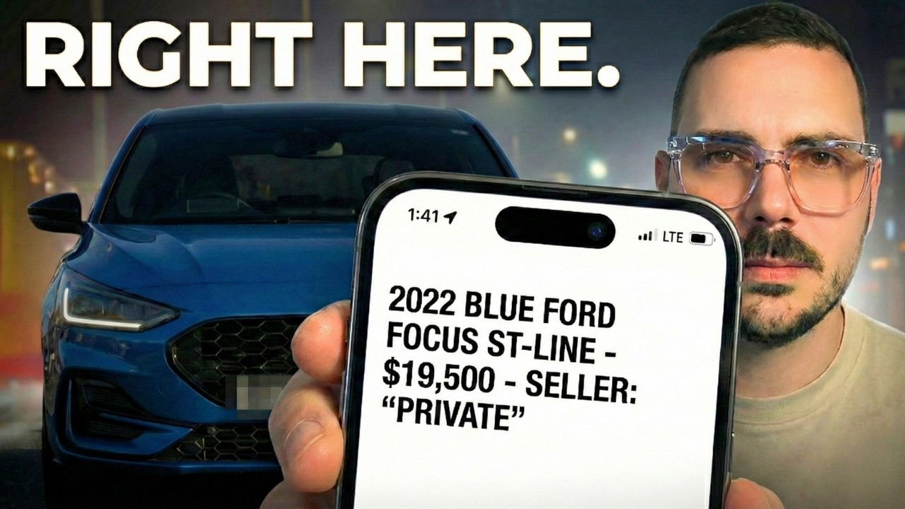 THIS THIEF HAD NO IDEA WE WERE TRACKING THE FORD FOCUS HE STOLE