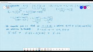 Differential equations. Section 7.6: Complex eigenvalues.