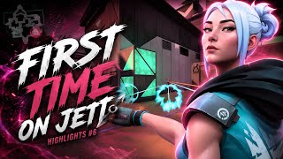 Я впервые попробовал играть за Jett | Лучшие моменты #6 | Valorant Mobile screenshot 1