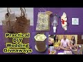 PRACTICAL DIY WEDDING GIVEAWAYS | BUDGET FRIENDLY | USEFUL | IDEAS | poyskeeTV