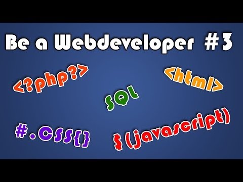 Be a Webdeveloper #3 - Login, Logout und Benutzerbereich