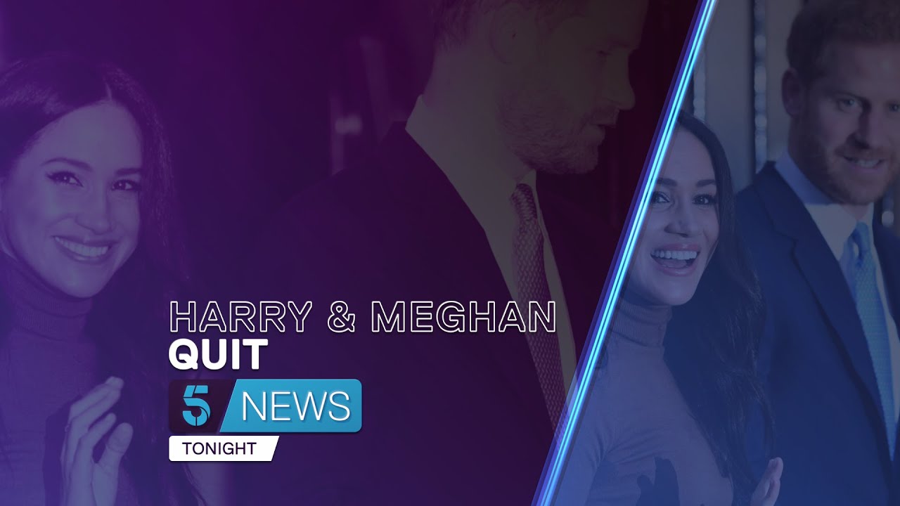 The Queen is "supportive" of Harry and Meghan's choice to quit British royal family | 5 News