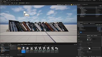 Unreal Engine PCG - Book Row Stacker