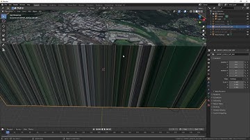 Creating a 3d model of a city using Blender and BlenderGIS