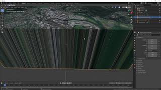 Creating a 3d model of a city using Blender and BlenderGIS