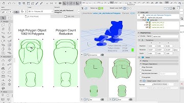 Reducing Polygon Count of Objects for ARCHICAD