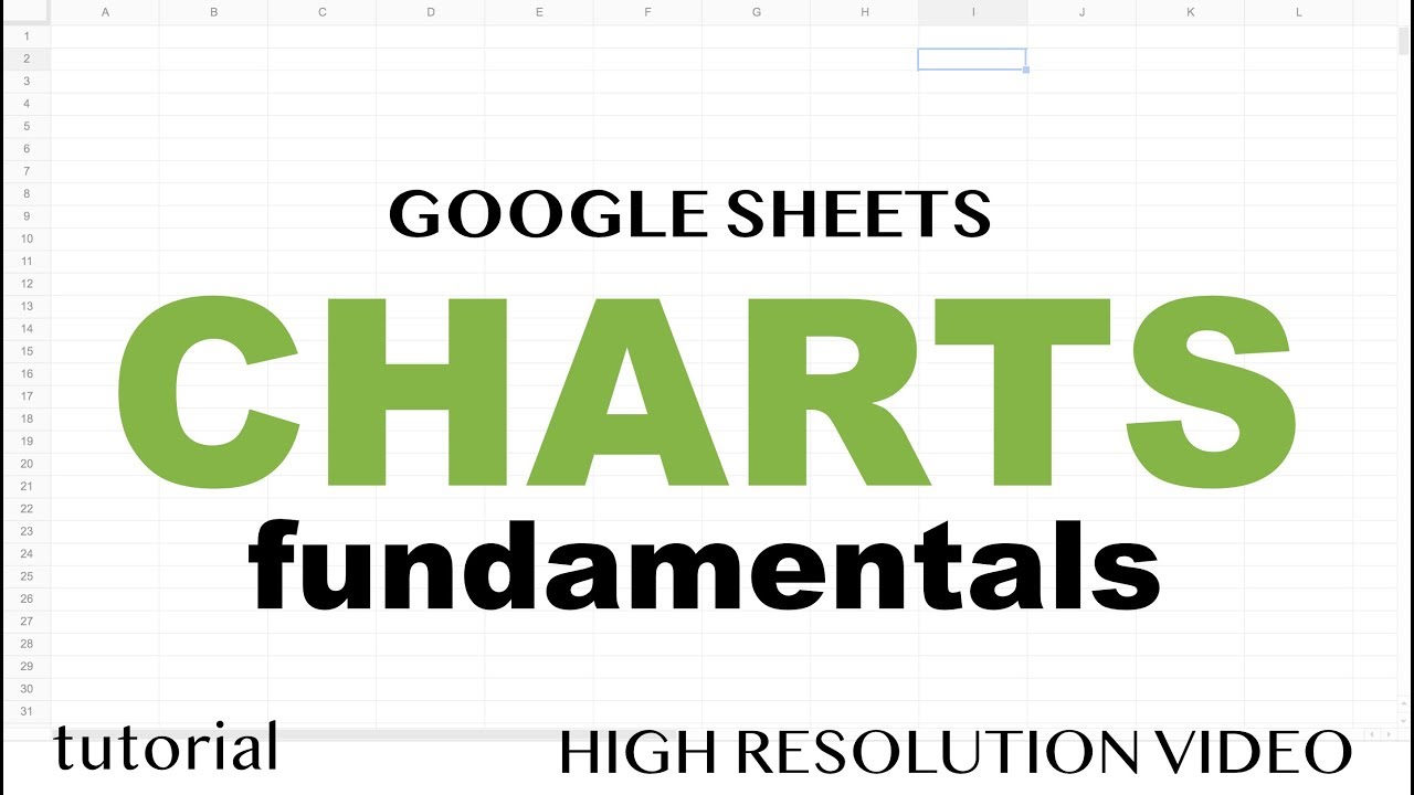 Google Sheets Charts Tutorial