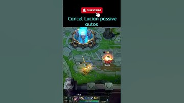 League of legends Cancel Lucian passive autos #leagueoflegendstips #lucian #adc #adcarry