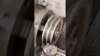 Lathe machine working with cnc Tooling | combine parts | combine cutter gear moter #lathe #viral