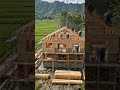 Small Modern Village House Build 🏡 #shorts #architecture